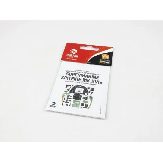 Spitfire Mk.XVIe for Tamiya, 1/32 - Red Fox Studio RFSQS-32190 Spitfire Mk.XVIe for Tamiya, 1/32 - Red Fox Studio RFSQS-32190