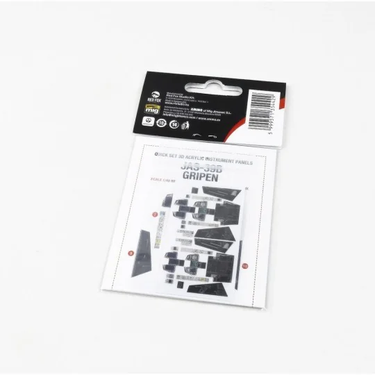 Jas-39B Gripen for Kitty Hawk, 1/48 - Red Fox Studio RFSQS-48188 Jas-39B Gripen for Kitty Hawk, 1/48 - Red Fox Studio RFSQS-48188