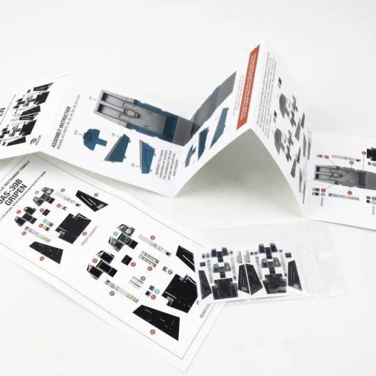 Jas-39B Gripen for Kitty Hawk, 1/48 - Red Fox Studio RFSQS-48188 Jas-39B Gripen for Kitty Hawk, 1/48 - Red Fox Studio RFSQS-48188