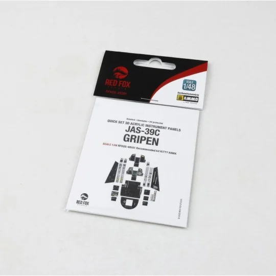 Jas-39C Gripen for Kitty Hawk, 1/48 - Red Fox Studio RFSQS-48201
