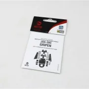 Jas-39C Gripen for Kitty Hawk, 1/48 - Red Fox Studio RFSQS-48201