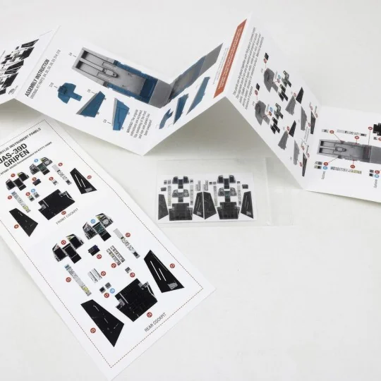 Jas-39D Gripen for Kitty Hawk, 1/48 - Red Fox Studio RFSQS-48202 Jas-39D Gripen for Kitty Hawk, 1/48 - Red Fox Studio RFSQS-48202