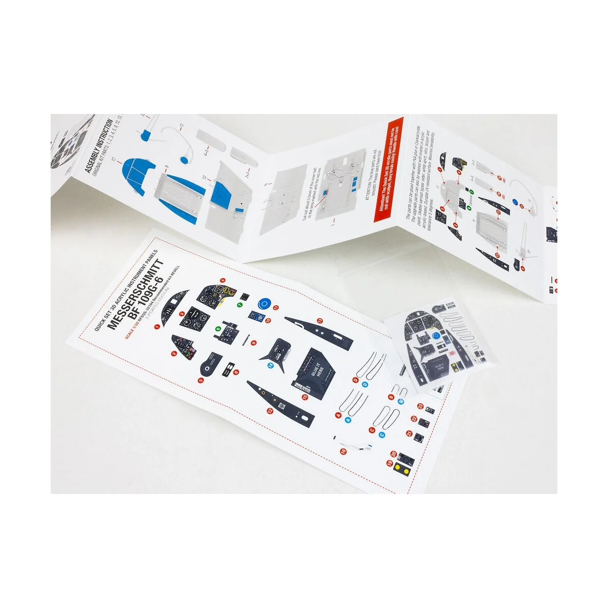 Messerschmitt Bf 109G-6 Updated version for Revell, 1/32 - Red Fox ... Messerschmitt Bf 109G-6 Updated version for Revell, 1/32 - Red Fox ...