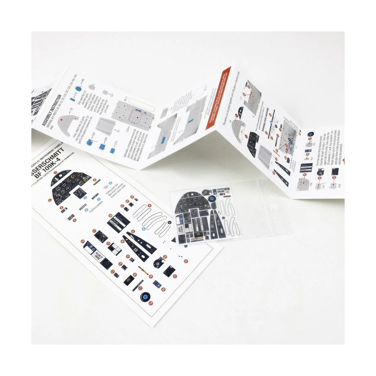 Messerschmitt Bf 109K-4 for Trumpeter, 1/24 - Red Fox Studio RFSQS-...