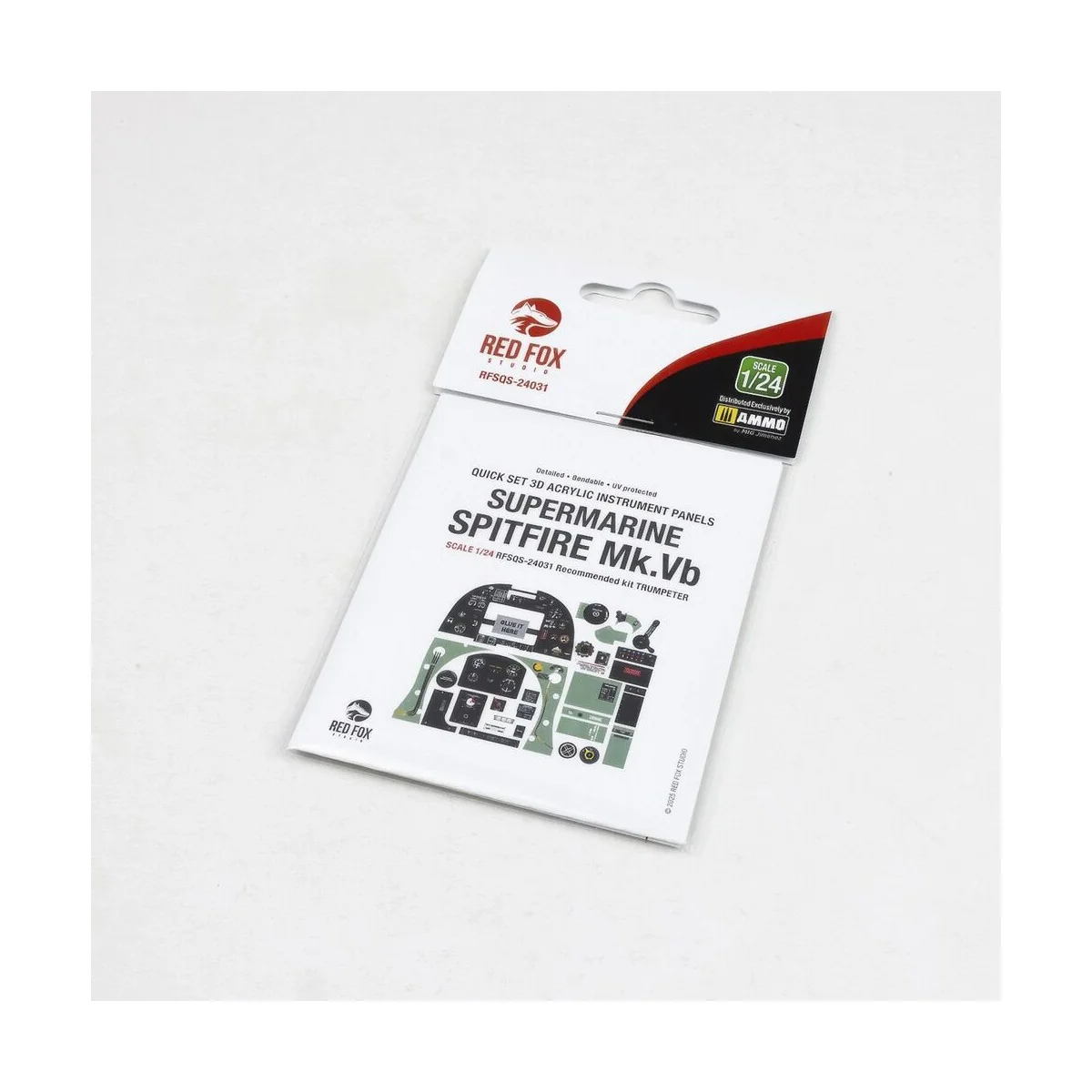 Supermarine Spitfire Mk.Vb for Trumpeter, 1/24 - Red Fox Studio RFS...