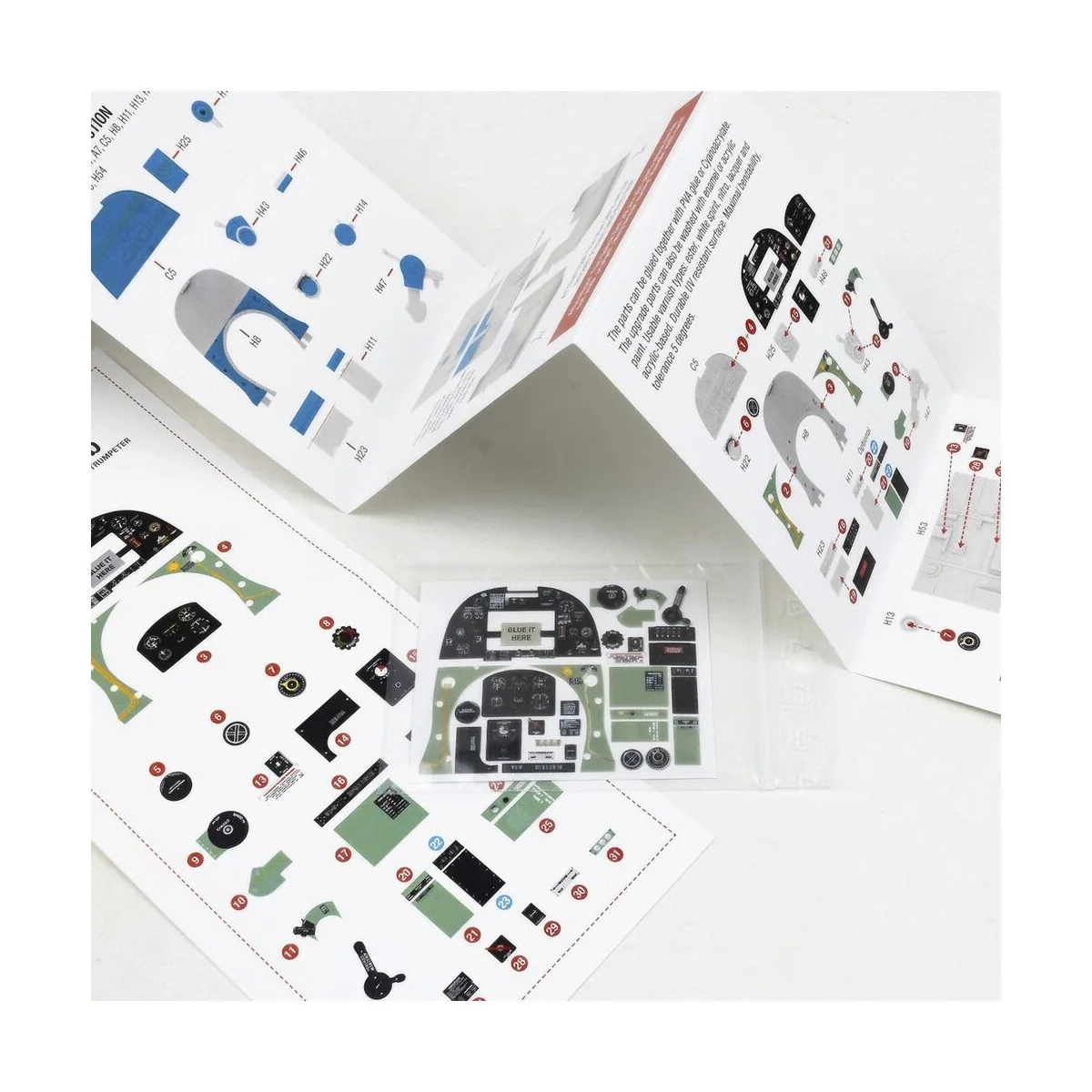 Supermarine Spitfire Mk.Vb for Trumpeter, 1/24 - Red Fox Studio RFS...