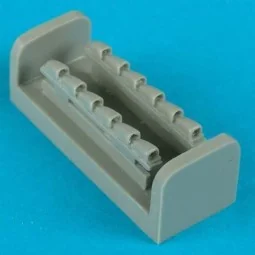 Bf 109G exhaust für Fine Models Bausatz - Quickboost QB72 071