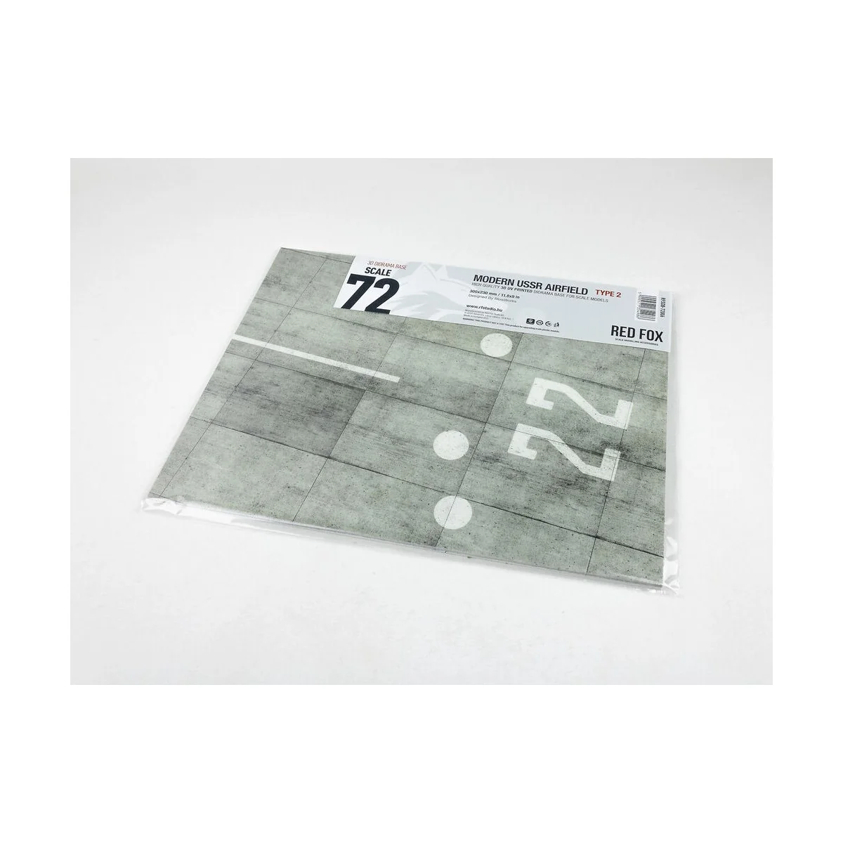 Modern USSR Airfield Type 2 300x230mm (Universal), 1/72 - Red Fox S...