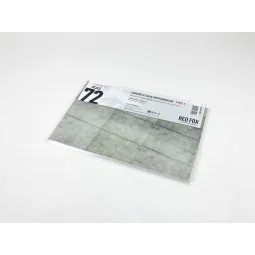 Concrete Base Rectangular Type 1 250x160mm (Universal), 1/72 - Red ...