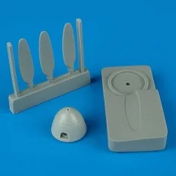 Bf 109G-6 propeller für Hasegawa Bausatz, 1/72 - Quickboost QB72 076