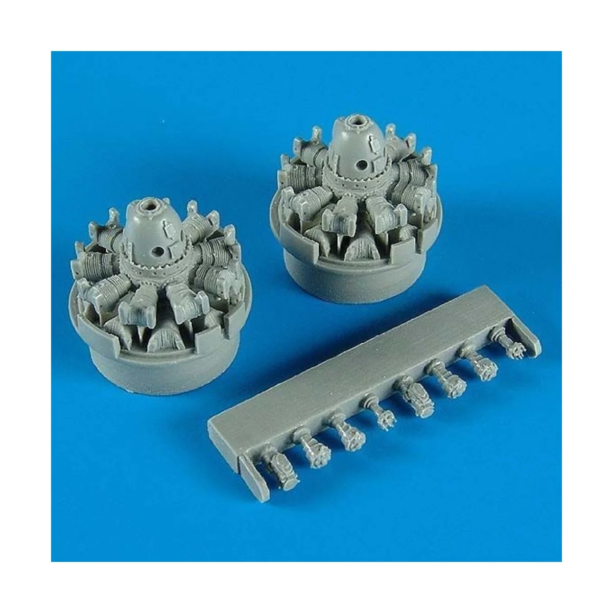 P-61A Black Widow engines für Dragon Bausatz, 1/72 - Quickboost QB7... P-61A Black Widow engines für Dragon Bausatz, 1/72 - Quickboost QB7...