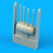 P-61A Black Widow gun barrels für Dragon Bausatz - Quickboost QB72 082