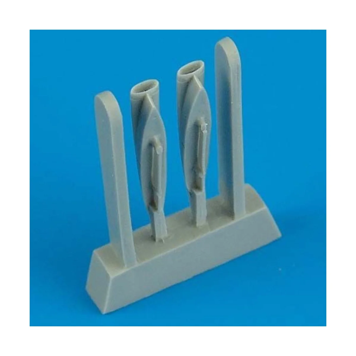 F-8 Crusader air scoops für Academy Bausatz, 1/72 - Quickboost QB72... F-8 Crusader air scoops für Academy Bausatz, 1/72 - Quickboost QB72...