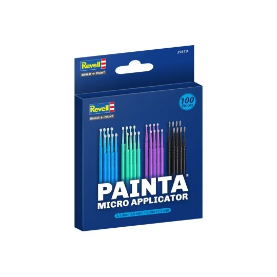 Micro Applicator / 100pcs / 2,5mm / 2,0mm / 1,5mm - Revell 39619