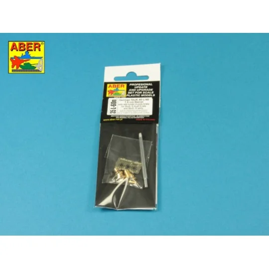 German StuK.40 L/48 7,5 cm Barrel with late muzzle brake for Stug.I...