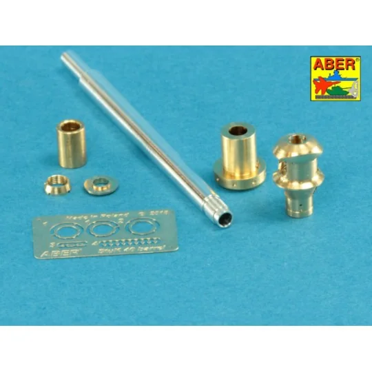 German StuK.40 L/48 7, 5 cm Barrel with late muzzle brake for Stug....