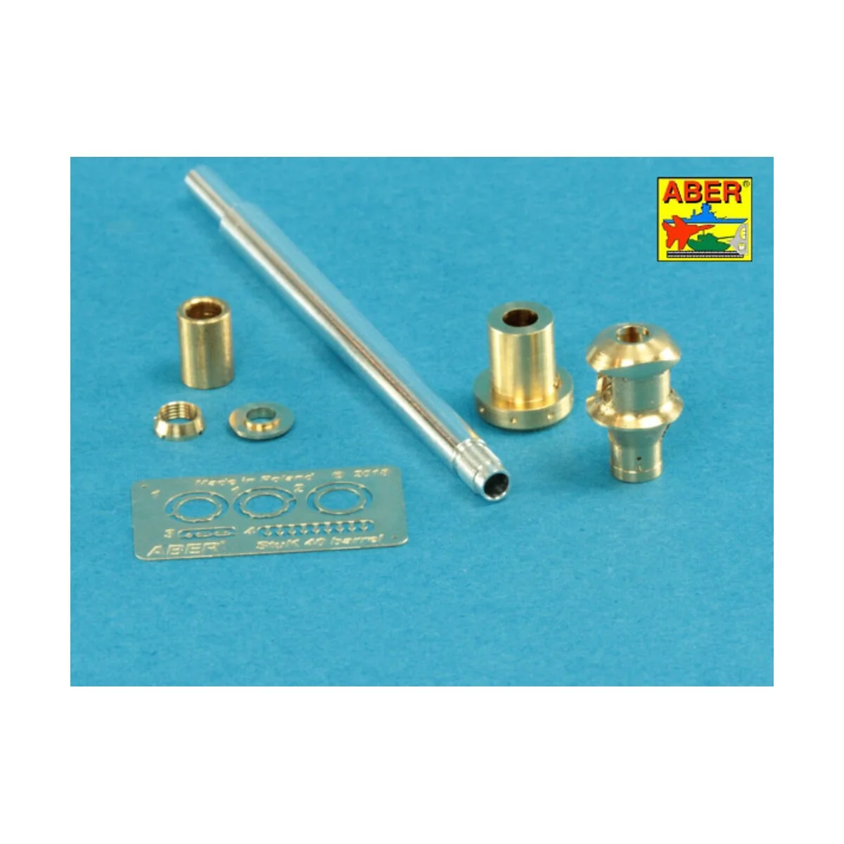 German StuK.40 L/48 7,5 cm Barrel with late muzzle brake for Stug.I...