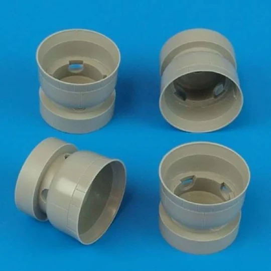 B-17 Flying Fortress correct cowlings für Academy Bausatz, 1/72 - Q...