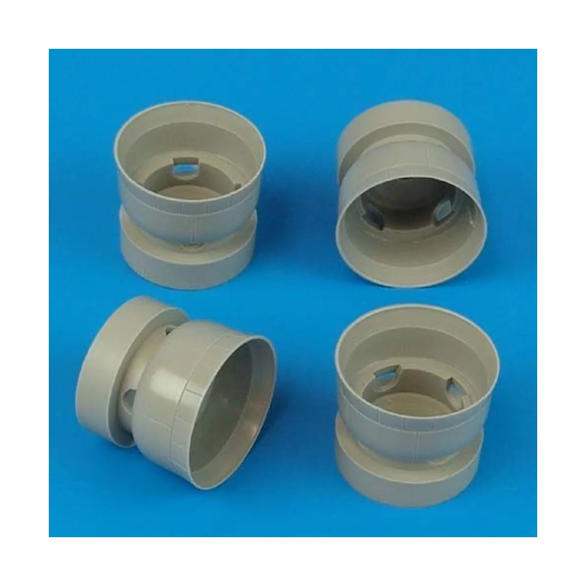 B-17 Flying Fortress correct cowlings für Academy Bausatz, 1/72 - Q...