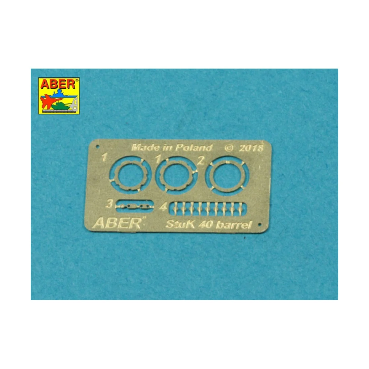 German StuK.40 L/48 7, 5 cm Barrel with late muzzle brake for Stug....