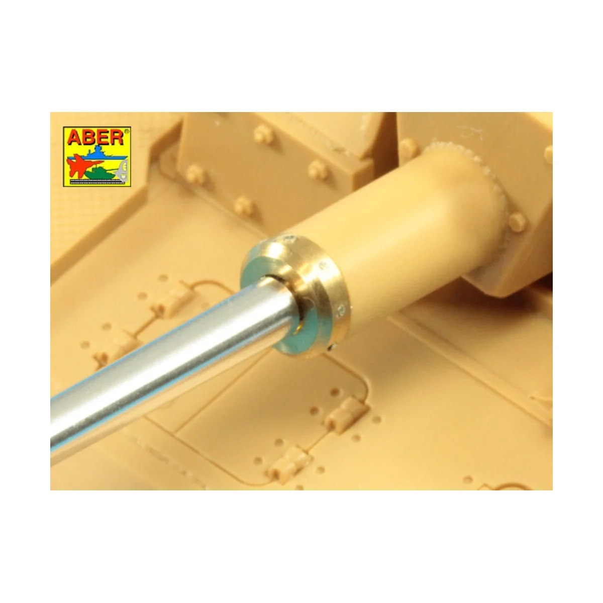 German StuK.40 L/48 7,5 cm Barrel with late muzzle brake for Stug.I...