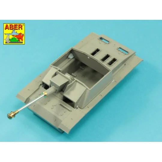 German StuK.40 L/48 7, 5 cm Barrel with late muzzle brake for Stug....