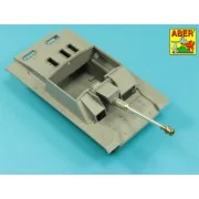 German StuK.40 L/48 7, 5 cm Barrel with late muzzle brake for Stug....