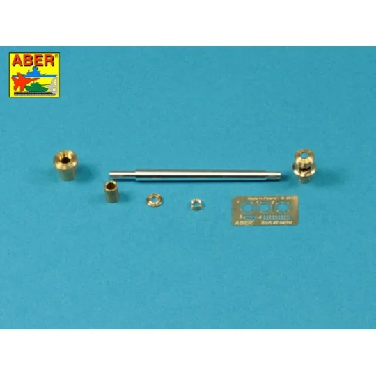 German StuK.40 L/48 7,5 cm Barrel with late muzzle brake for Stug.I...