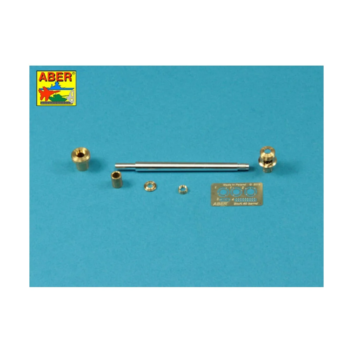 German StuK.40 L/48 7,5 cm Barrel with late muzzle brake for Stug.I...