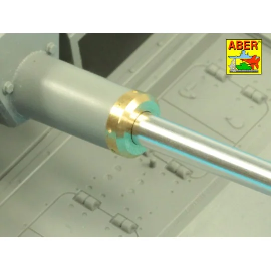 German StuK.40 L/48 7,5 cm Barrel with late muzzle brake for Stug.I...