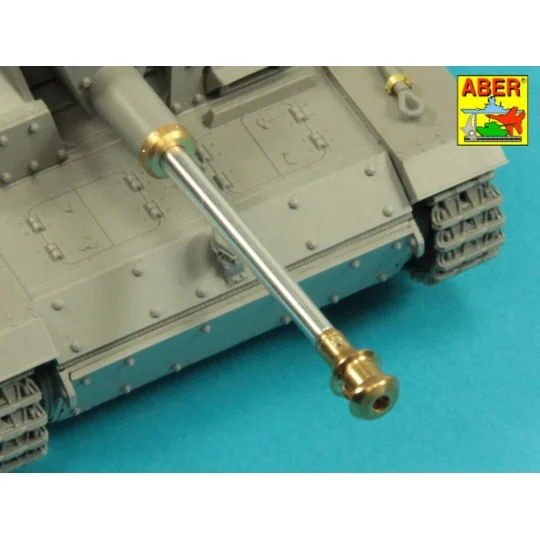 German StuK.40 L/48 7, 5 cm Barrel with late muzzle brake for Stug....