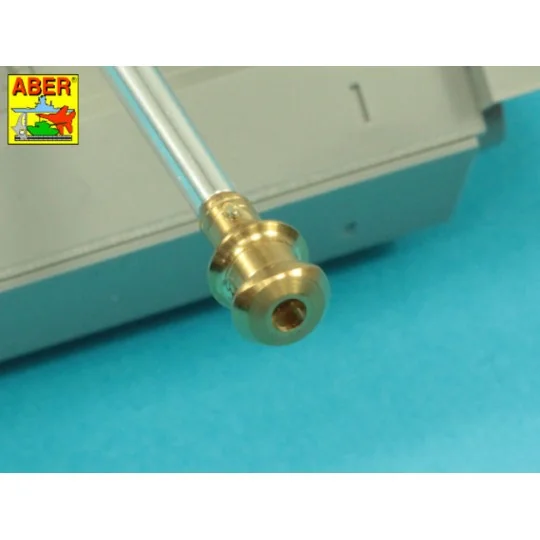 German StuK.40 L/48 7,5 cm Barrel with late muzzle brake for Stug.I...