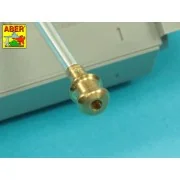 German StuK.40 L/48 7,5 cm Barrel with late muzzle brake for Stug.I...