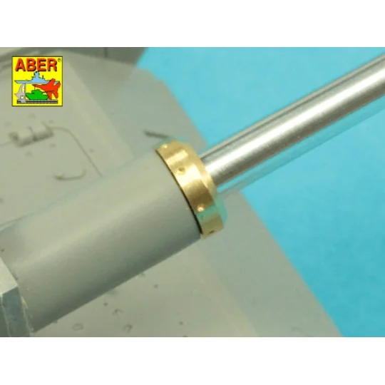 German StuK.40 L/48 7, 5 cm Barrel with late muzzle brake for Stug....