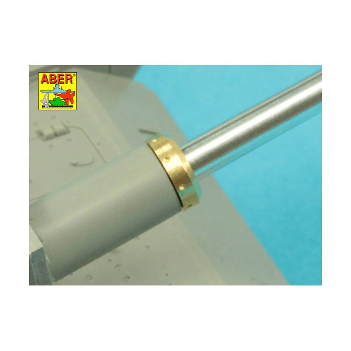 German StuK.40 L/48 7, 5 cm Barrel with late muzzle brake for Stug....