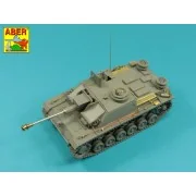 German StuK.40 L/48 7,5 cm Barrel with late muzzle brake for Stug.I...