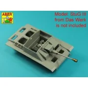 German StuK.40 L/48 7, 5 cm Barrel with late muzzle brake for Stug....