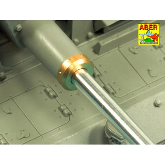 German StuK.40 L/48 7, 5 cm Barrel with late muzzle brake for Stug....