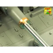 German StuK.40 L/48 7, 5 cm Barrel with late muzzle brake for Stug....