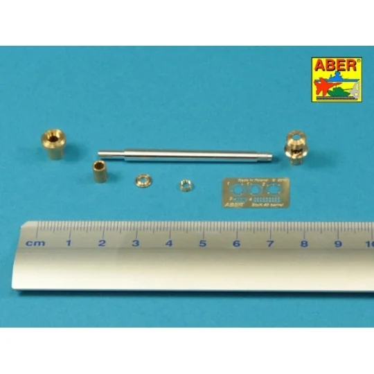 German StuK.40 L/48 7, 5 cm Barrel with late muzzle brake for Stug....