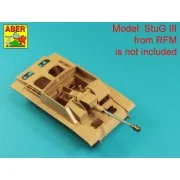 German StuK.40 L/48 7,5 cm Barrel with late muzzle brake for Stug.I...