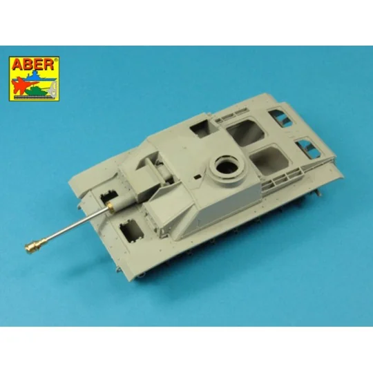 German StuK.40 L/48 7,5 cm Barrel with late muzzle brake for Stug.I...