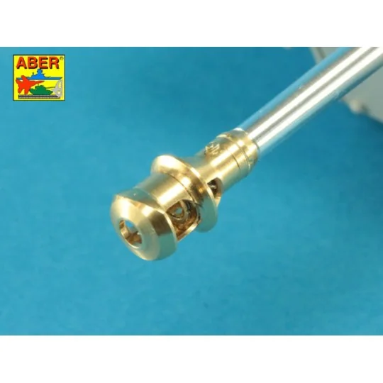 German StuK.40 L/48 7, 5 cm Barrel with late muzzle brake for Stug....