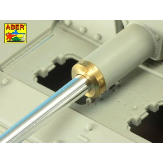 German StuK.40 L/48 7,5 cm Barrel with late muzzle brake for Stug.I...