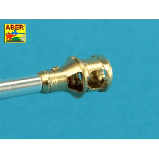 German StuK.40 L/48 7, 5 cm Barrel with late muzzle brake for Stug....