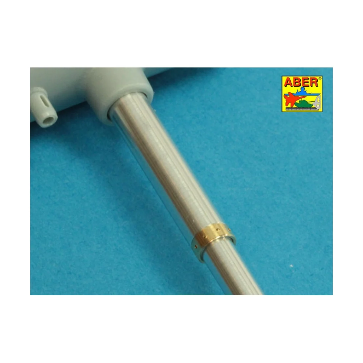 7,5cm/5,5cm Pak 41 L/57 gun barrel with muzzle brake for German Tan...