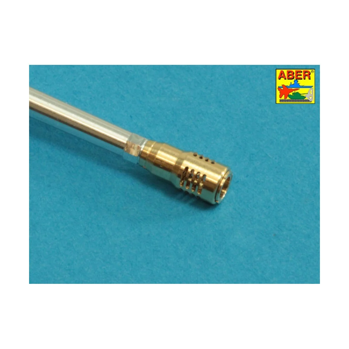 7,5cm/5,5cm Pak 41 L/57 gun barrel with muzzle brake for German Tan...