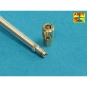 7,5cm/5,5cm Pak 41 L/57 gun barrel with muzzle brake for German Tan...