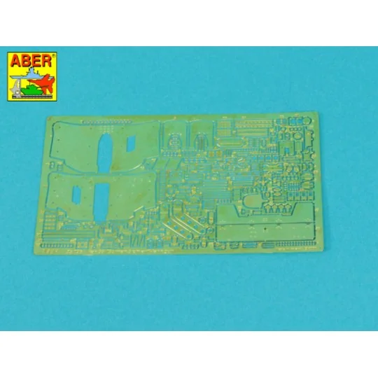 German A/T Gun PAK 38 (only plate), 1/35 - Aber Models 35096X German A/T Gun PAK 38 (only plate), 1/35 - Aber Models 35096X