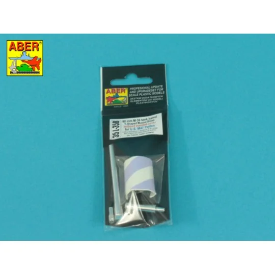 90 mm barrel Y-Shaped Muzzel Brake without mantlet for M47, 1/35 - ...